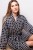 Retro Cube 100% Cotton Grace Shawl Robe