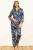 Midnight Fern 100% Cotton Fleece PJ Set