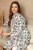 Coal Tit 100% Cotton Poplin Grace Shawl Robe